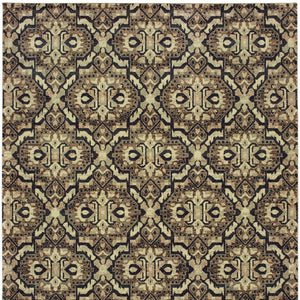 Homeroots 10' Brown Geometric Area Rug - Stylish Stain-resistant Design For Sophisticated Living Spaces 8' X 11' Polypropylene 574517