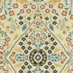 Homeroots 5' Ivory Oriental Area Rug With Fringe - Stylish, Stain-resistant Design For Cozy Home Decor 5' X 8' Polypropylene 574597