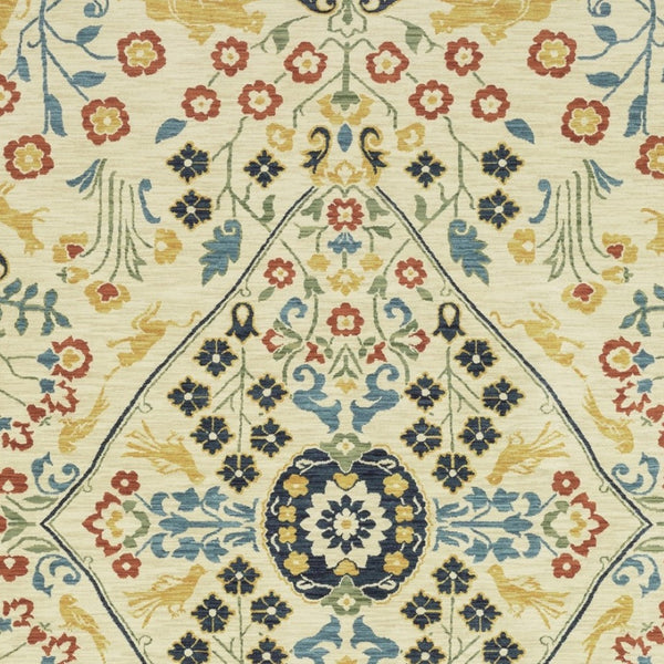 Homeroots 5' Ivory Oriental Area Rug With Fringe - Stylish, Stain-resistant Design For Cozy Home Decor 5' X 8' Polypropylene 574597