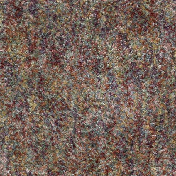 Homeroots 5' Light Blue Abstract Shag Area Rug With Fringe - Soft, Stain-resistant, Perfect For Homes With Kids! 10' X 13' Polypropylene 574626