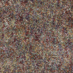 Homeroots 5' Light Blue Abstract Shag Area Rug With Fringe - Soft, Stain-resistant, Perfect For Homes With Kids! 7' X 10' Polypropylene 574629