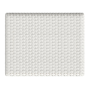 Butler Specialty Robias Rectangular Rattan Counter Stool - Elegant Backless Design For Kitchen Or Patio Dining Spaces White Rattan,Polyurethane Synthetic (Pe) Rattan 5746304-butler