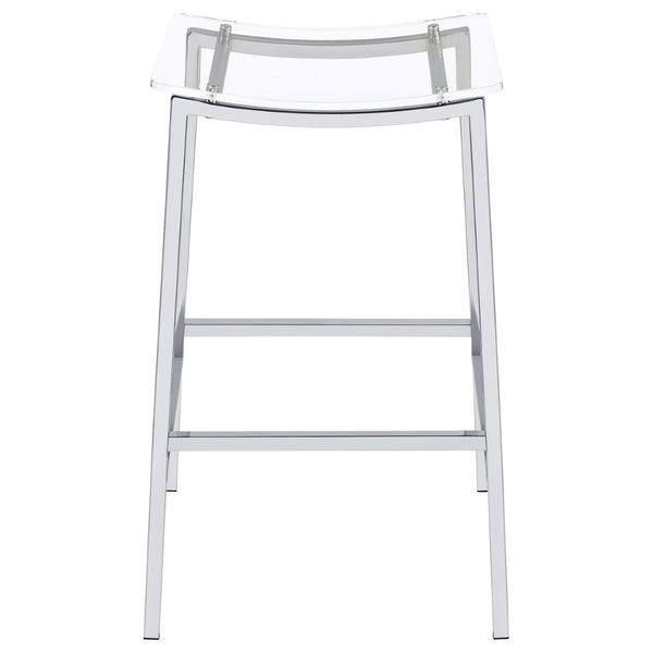 English Elm Marli Leatherette Dining Chairs with Chrome Eiffel Legs Modern Pair for Stylish Rooms B062P447712