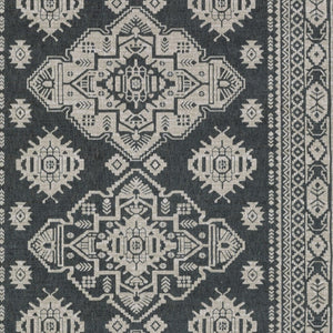 Homeroots 10' Blue Medallion Area Rug - Stylish, Stain-resistant Design For Living Spaces And Kids' Rooms 4' X 6' Polyester 574691