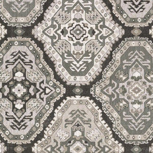 Homeroots 5' Enhance Your Space With A Blue Medallion Area Rug – Stain Resistant And Stylish Design! 4' X 6' Polyester 574794