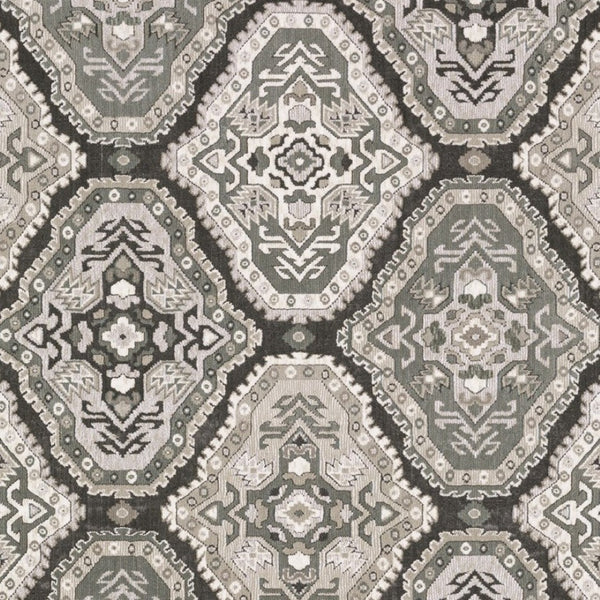 Homeroots 5' Enhance Your Space With A Blue Medallion Area Rug – Stain Resistant And Stylish Design! 5' X 8' Polyester 574795