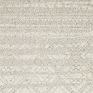 HomeRoots 5' Beige and Ivory Tribal Area Rug - Durable, Stain-Resistant Design for Stylish Living Spaces 10' X 13' 574820