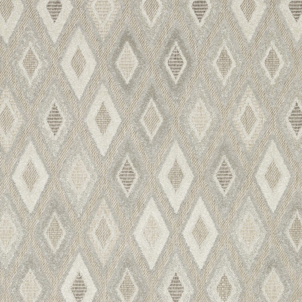 HomeRoots 5' Elegant Beige and Gray Diamond Area Rug – Durable, Stain-Resistant, Perfect for Any Home Decor 5' X 8' 574823