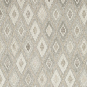 HomeRoots 5' Elegant Beige and Gray Diamond Area Rug – Durable, Stain-Resistant, Perfect for Any Home Decor 7' X 10' 574825