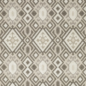 HomeRoots 5' Elegant Brown and Beige Tribal Area Rug - Durable, Stain-Resistant Design for Any Room Decor 10' X 13' 574848