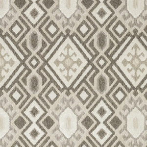 HomeRoots 5' Elegant Brown and Beige Tribal Area Rug - Durable, Stain-Resistant Design for Any Room Decor 7' X 10' 574849