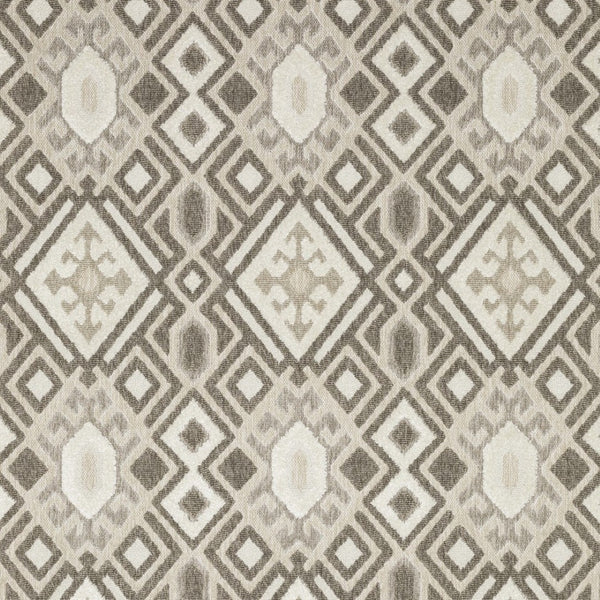 HomeRoots 5' Elegant Brown and Beige Tribal Area Rug - Durable, Stain-Resistant Design for Any Room Decor 8' X 11' 574850