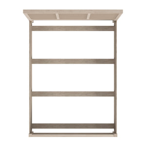 Butler Specialty Flagstaff King Size Cane Panel Bed – Relaxed Elegance With Classic Design And Supportive Frame Natural Mindi Wood,Mindi Veneer,Mdf,Cane 5749449-butler