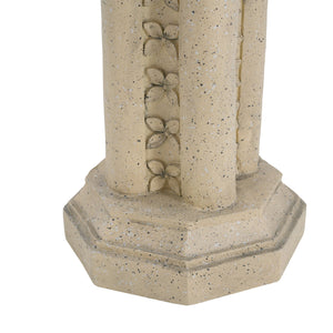 English Elm Christopher Knight Home® - Pedestal Column Plant Stand - 23.25 Inch Indoor/Outdoor Accent For Displays, No Assembly Needed! N772P261942S