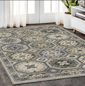 Homeroots 5' Artistic Pink Medallion Area Rug With Elegant Fringe – Stain Resistant & Stylish For Any Room 5' X 8' Polyester 574968