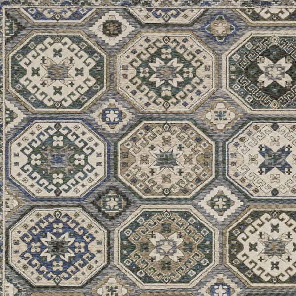 Homeroots 5' Artistic Pink Medallion Area Rug With Elegant Fringe – Stain Resistant & Stylish For Any Room 8' X 11' Polyester 574970