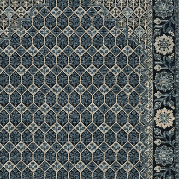 HomeRoots 5' Gold Oriental Area Rug with Elegant Fringed Edges - Durable, Stain-Resistant, Timeless Design 10' X 13' 575001