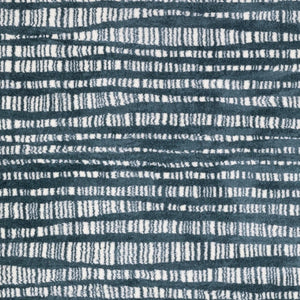 HomeRoots 5' Teal and Ivory Striped Distressed Area Rug - Luxuriously Soft, Stain-Resistant, Versatile Design 4' X 6' 575035