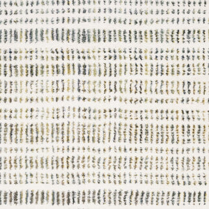 Homeroots 5' Elegant Ivory And Gold Striped Power Loom Area Rug - Stain Resistant, Perfect For Any Decor 4' X 6' Polyester 575040