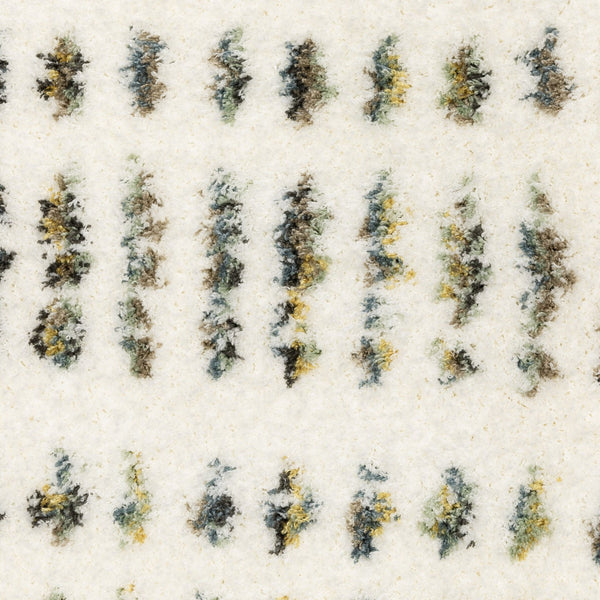 Homeroots 5' Elegant Ivory And Gold Striped Power Loom Area Rug - Stain Resistant, Perfect For Any Decor 7' X 10' Polyester 575041