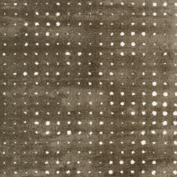 Homeroots 5' Artistic Brown Geometric Power Loom Area Rug – Stain Resistant, Perfect For Homes With Kids & Pets 10' X 13' Polyester 575044