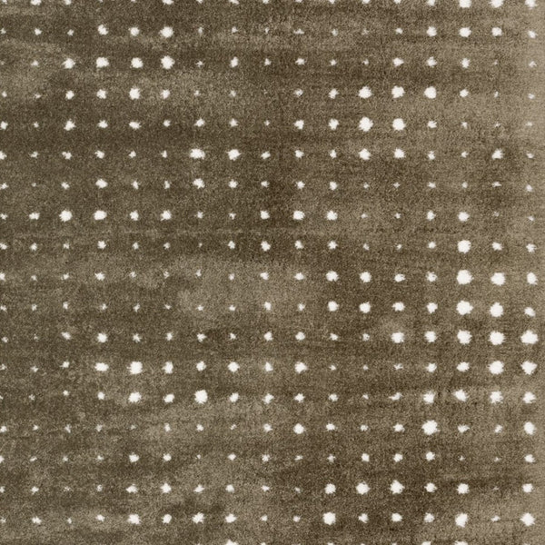 Homeroots 5' Artistic Brown Geometric Power Loom Area Rug – Stain Resistant, Perfect For Homes With Kids & Pets 4' X 6' Polyester 575045