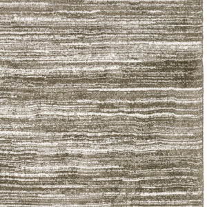 Homeroots 5' Distressed Brown Striped Area Rug – Stylish, Stain-resistant Comfort For Family Spaces & Pets 7' X 10' Polyester 575056