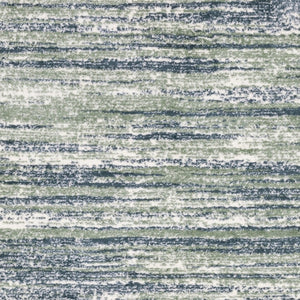 Homeroots 5' Distressed Brown Striped Area Rug – Stylish, Stain-resistant Comfort For Family Spaces & Pets 10' X 13' Polyester 575058