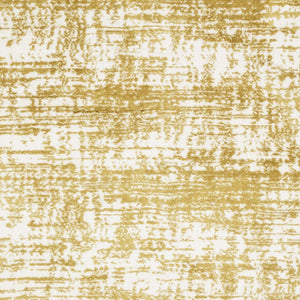 Homeroots 5' Abstract Green And Ivory Area Rug - Perfect For Kids And Pets, Stain Resistant, Artful Design 4' X 6' Polyester 575079