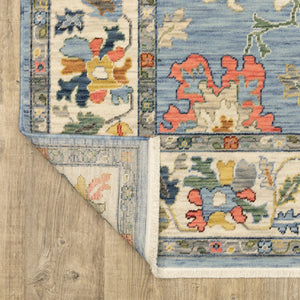 Homeroots 2' Cozy Gray Oriental Area Rug With Fringe - Elevate Your Space With Timeless Style And Warmth 2' X 3' Wool Blend 575203