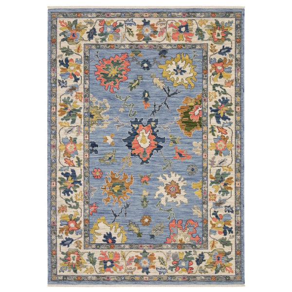Homeroots 2' Cozy Gray Oriental Area Rug With Fringe - Elevate Your Space With Timeless Style And Warmth 2' X 3' Wool Blend 575203