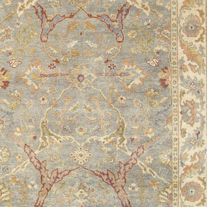 Homeroots 2' Elegant Gray Wool Oriental Hand Knotted Area Rug For Timeless Style And Cozy Ambiance 2' X 3' Wool 575212