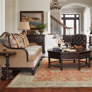 Homeroots 2' Hand Knotted Red And Gray Wool Oriental Area Rug – Unique Artisan Craftsmanship For Your Home 2' X 3' Wool 575213