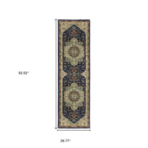 Homeroots 5' Brown Oriental Area Rug With Fringe - Stain Resistant, Warm Design Perfect For Homes With Kids & Pets 8' Runner Polypropylene 575236