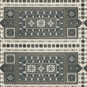 Homeroots 3' Gray Medallion Area Rug - Stylish, Stain-resistant, Perfect For Kids And Pets, Elevate Your Space! 3' X 5' Polypropylene,Polyester 575254