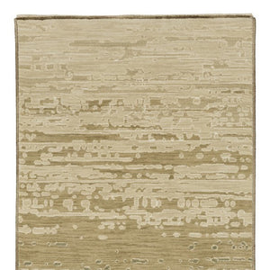 Homeroots 3'' Brown Abstract Area Rug - Stylish, Stain-resistant Comfort For Homes With Kids And Pets 8' Runner Polypropylene,Polyester 575387