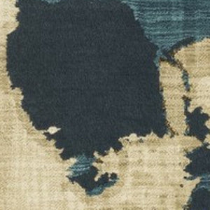 Homeroots 3' Abstract Beige Area Rug - Stylish And Stain-resistant Design For Modern Living Spaces 3' X 5' Polypropylene,Polyester 575390