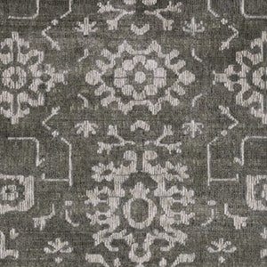 Homeroots 5' Elegant Ivory Oriental Area Rug – Stain Resistant, Perfect For Homes With Kids And Pets, 5x8 8' Runner Polyester 575410