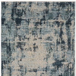 Homeroots 5' Beige Abstract Area Rug With Fringe – Stylish, Stain-resistant Design For Home Décor & Comfort 3' X 5' Polyester 575420