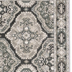 Homeroots 5' Enhance Your Space With A Blue Medallion Area Rug – Stain Resistant And Stylish Design! 8' Runner Polyester 575430