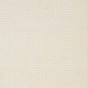 Homeroots 3' Stylish Ivory Geometric Power Loom Area Rug - Perfect For Homes With Kids And Pets, Stain Resistant 5' X 8' Polypropylene,Polyester 575443