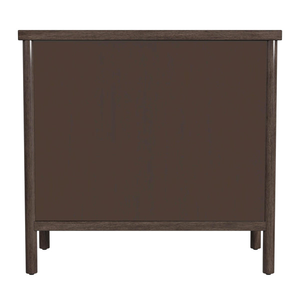 Butler Specialty Lennon 3 Drawer Dresser With Elegant Rounded Legs, Clean Lines, And Organic Soft Finish For Your Space Brown Mindi Wood,Mdf,Mindi Veneer 5754474-butler