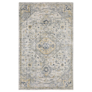 Homeroots 10' Gray Medallion Hand-tufted Runner Rug - Artistic Home Decor For Stylish Living Spaces 10' Runner Wool Blend 575499