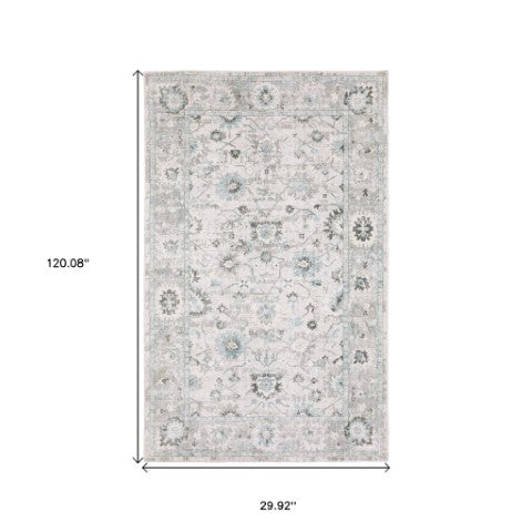 Homeroots 10' Elegant Ivory Oriental Hand-tufted Runner Rug For Timeless Home Décor And Warmth 10' Runner Wool Blend 575500