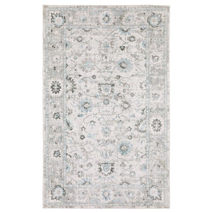 HomeRoots 10' Ivory and Teal Hand-Tufted Oriental Runner Rug - Artisan Crafted for Timeless Elegance and Comfort 10' Runner 575500