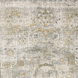 Homeroots 10' Gray Medallion Hand-tufted Runner Rug - Elegant Design To Enhance Your Home's Warmth And Style 10' Runner Wool Blend 575501