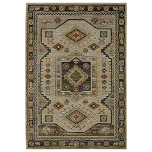 Homeroots 2' Stunning Blue Tribal Area Rug - Stain Resistant, Perfect For Kids And Pets, Adds Warmth To Any Space 2' X 3' Polypropylene 575512