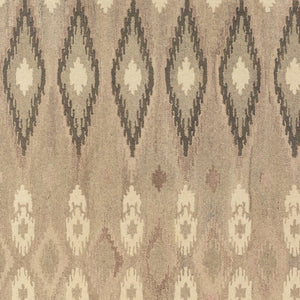 Homeroots 4' Beige Wool Abstract Hand-tufted Area Rug - Stylish, Artistic Design Perfect For Any Home Decor 4' X 6' Wool 575536