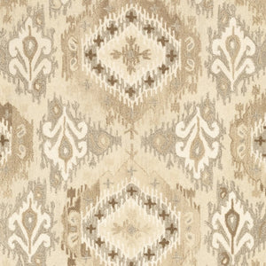Homeroots 4' Abstract Beige And Ivory Hand-tufted Wool Area Rug - Stylish Design For Cozy Home Décor 4' X 6' Wool 575537