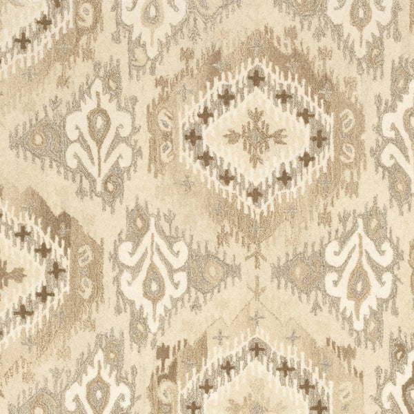Homeroots 4' Abstract Beige And Ivory Hand-tufted Wool Area Rug - Stylish Design For Cozy Home Décor 4' X 6' Wool 575537